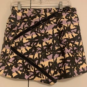 Kenzo Paris leather skirt